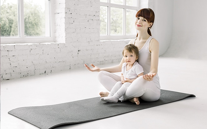 Baby Yoga Video Blog - Maternity Club Spa Gym - Colombia